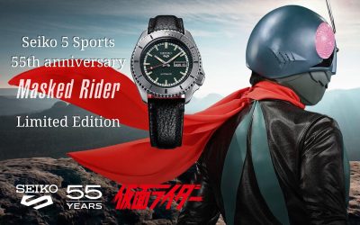Seiko 5 Sports SRPJ91 55th anniversary “Masked Rider” Limited Edition