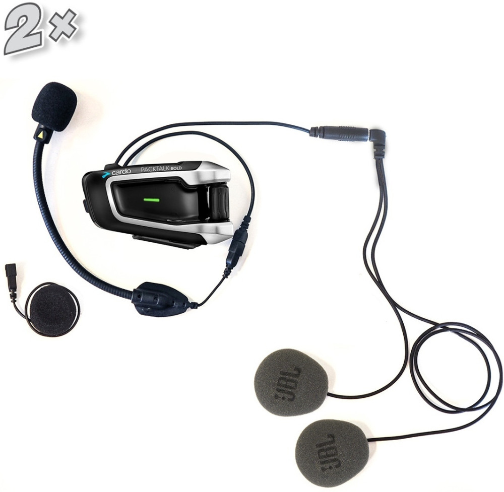 CARDO Мотогарнитура PACKTALK BOLD JBL DUO