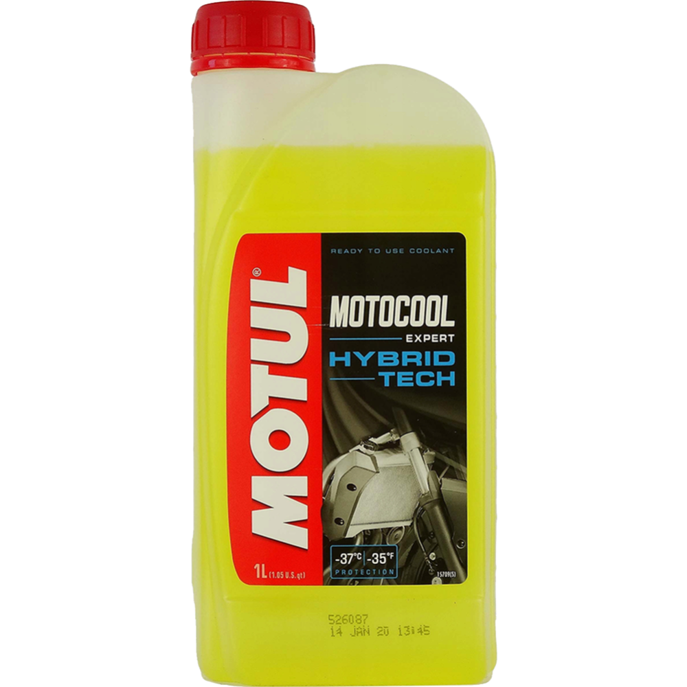 105914 Охлаждающая жидкость Motul MOTOCOOL EXPERT -37°C, 1 литр