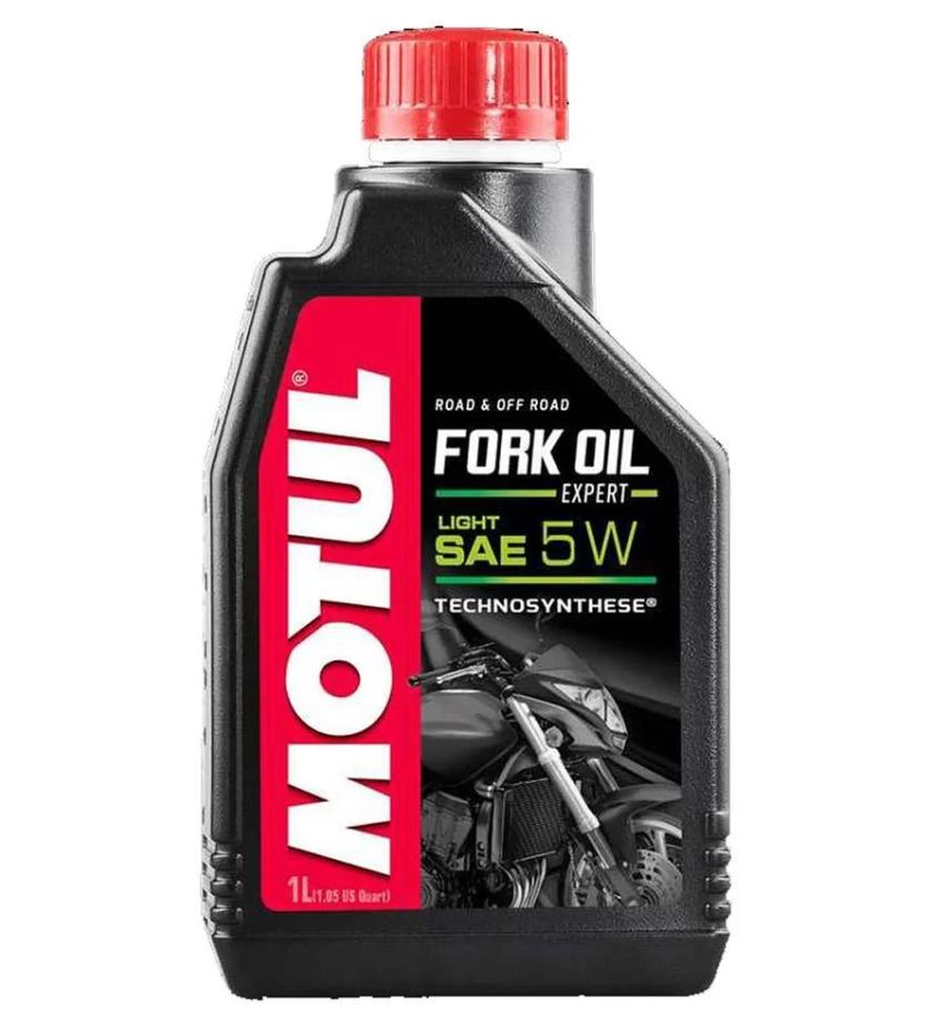 Масло Motul FORK OIL EXP L 5W полусинтетическое для любых вилок, 1 литр 105929 ,