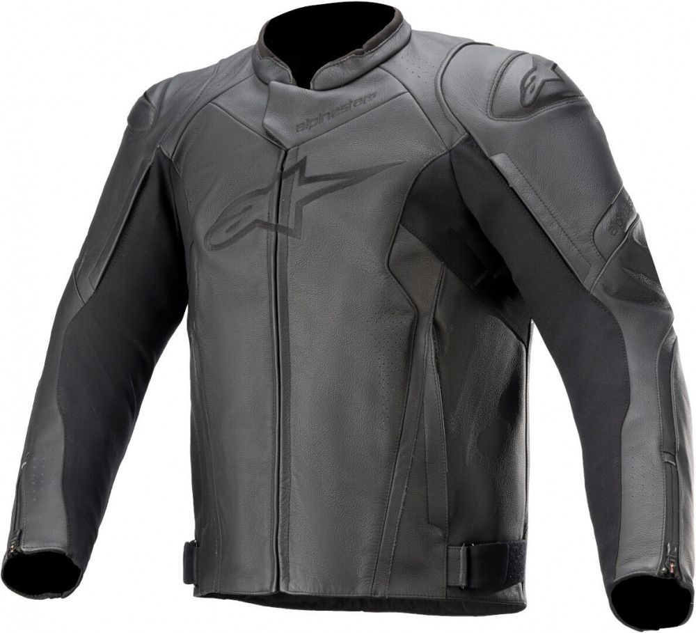 Мотокуртка мужская кожаная Alpinestars Faster V2 Leather Jacket