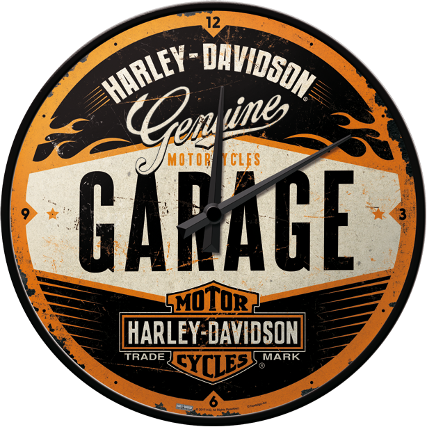 Часы настенные Harley-Davidson