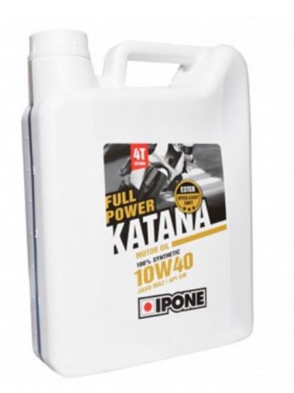 Масло IPONE FULL POWER KATANA 10W40 моторное,100% Synthetic with Ester, 4 литра