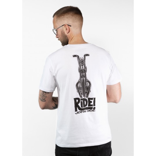 Футболка мужская John Doe T-shirt Ride White