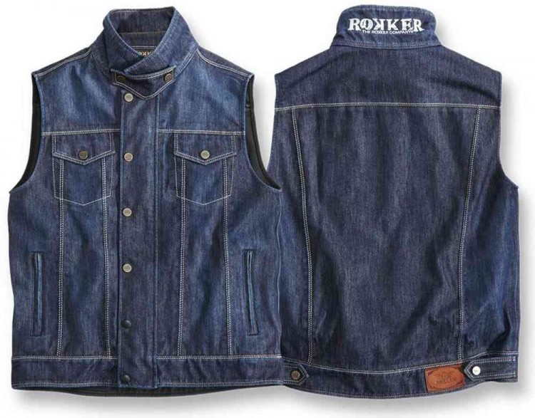 Жилет мужской джинсовый Rokker Revolution