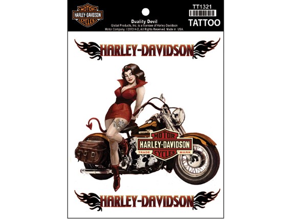Наклейка на тело Harley-Davidson