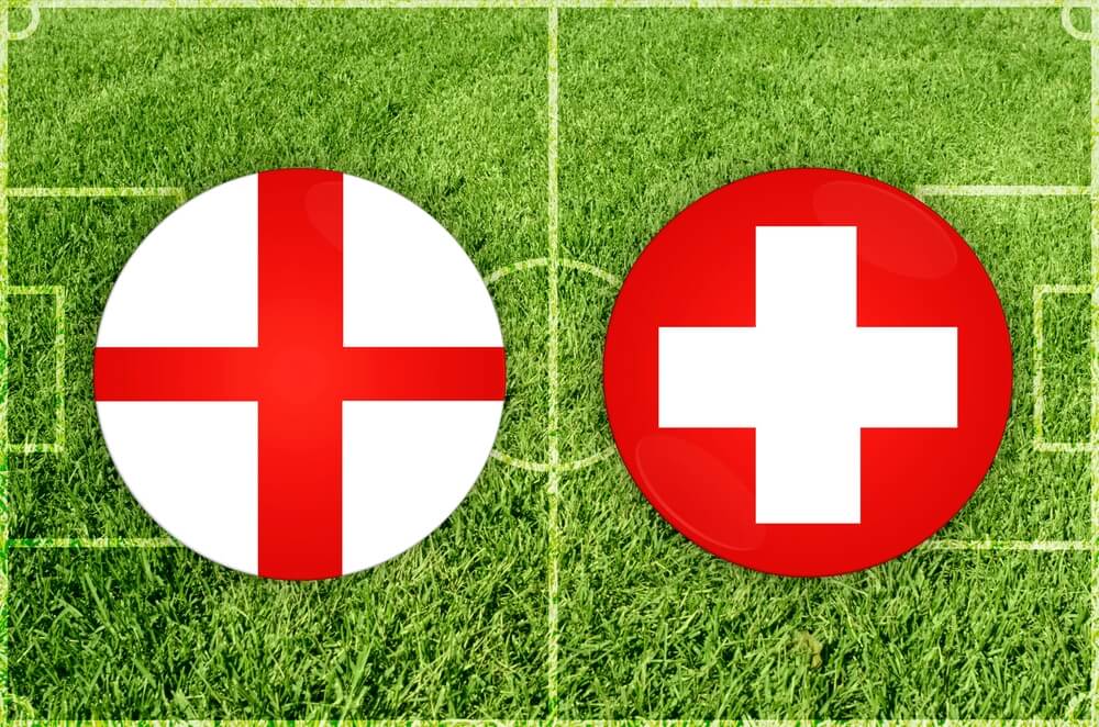 Illustration,For,Football,Match,England,Vs,Switzerland