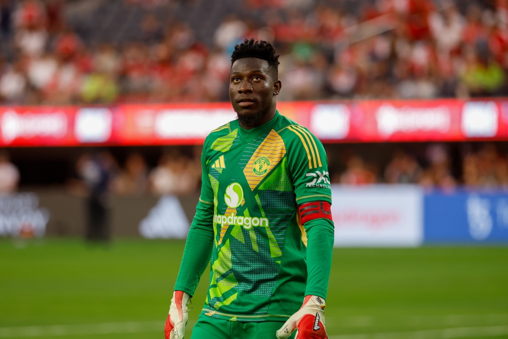 Manchester,United,Goalkeeper,Andre,Onana,#24,In,Actions,During,A