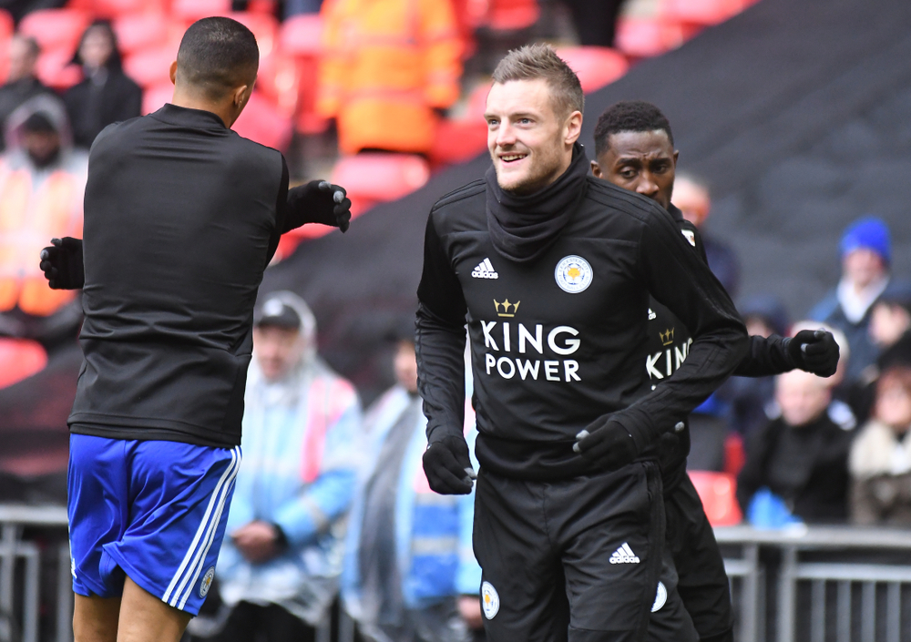 London,,England, ,February,10,,2019:,Jamie,Vardy,Of,Leicester