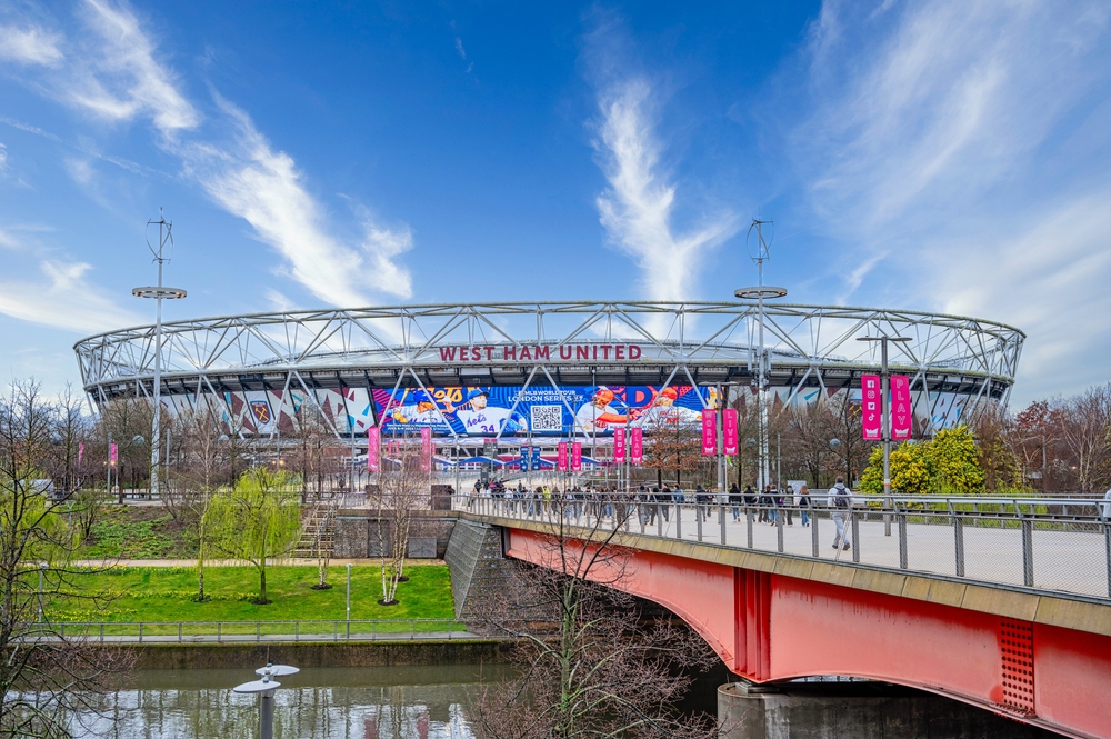 London,,Uk, march,12,2024:,Olympic,Stadium,Now,West,Ham