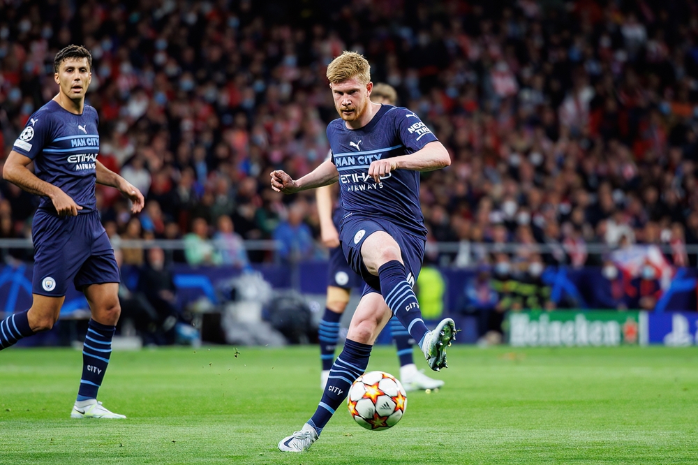 Madrid, ,Apr,13:,De,Bruyne,In,Action,During,The