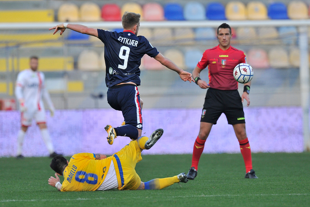 Frosinone,,Italy,,02,Mar,2021.,Christian,Gytkjaer,Player,Of,Monza,