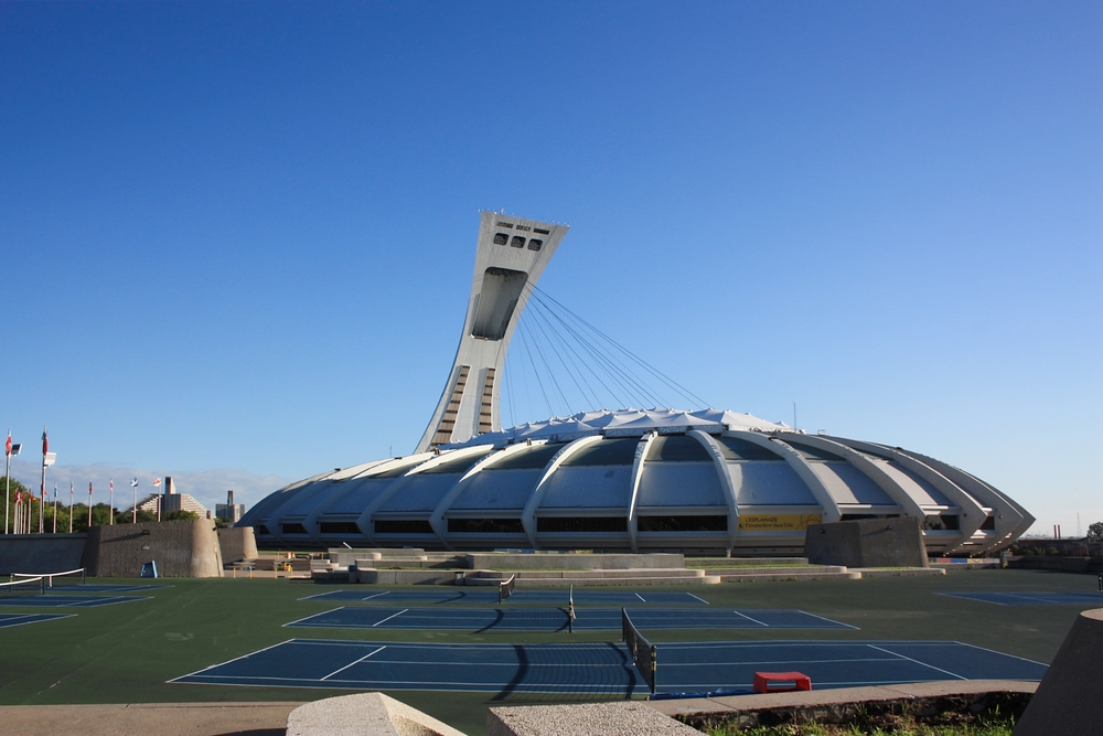 Olympic,Stadium,In,Montreal,Is,Part,Of,The,Olympic,Park