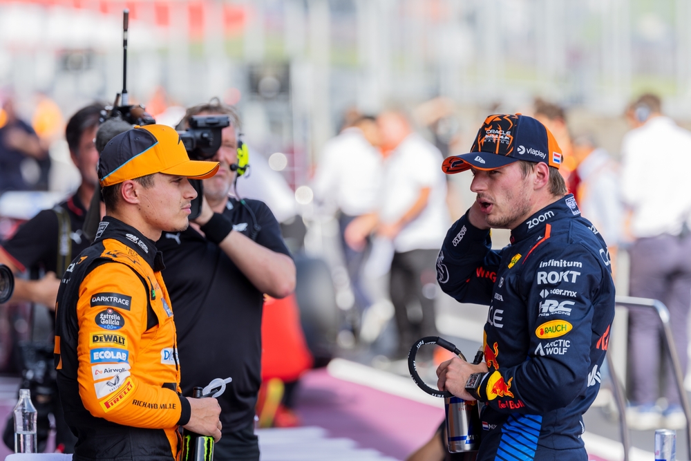 Red,Bull,Ring,,Spielberg,,Austria.,29.june.2024;,Max,Verstappen,And,Lando