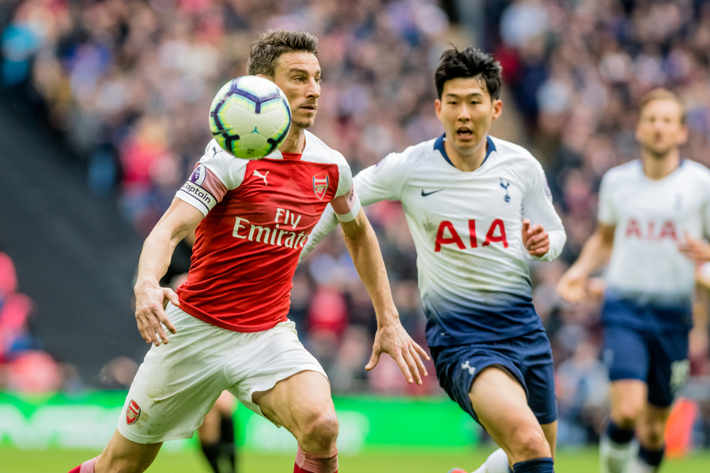 London,,England, ,March,02,2019:,Laurent,Koscielny,Of,Arsenalduring