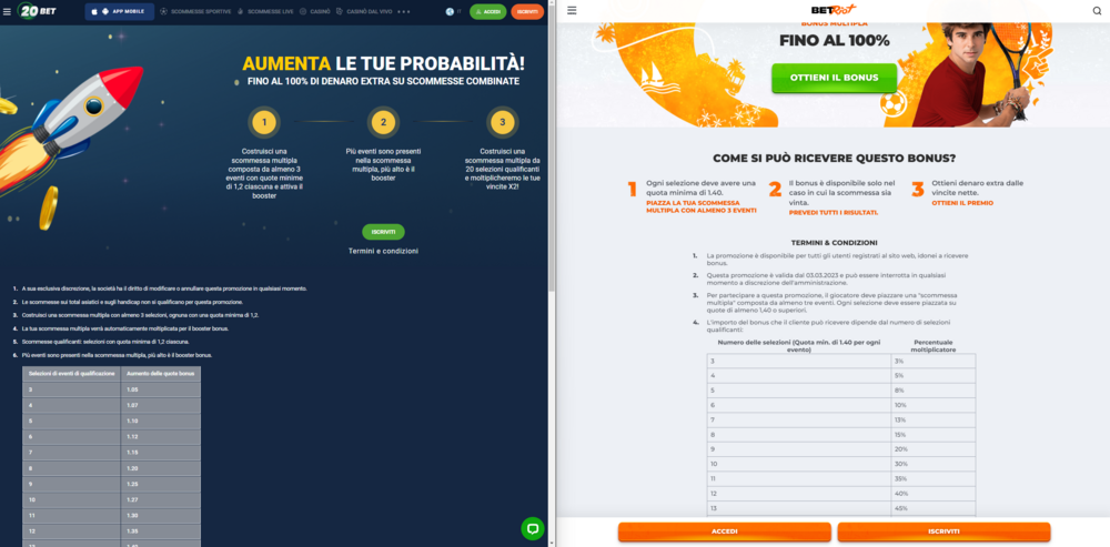 Confronto,Promo,Multiple,Betriot,E,20bet,Screenshot,Dai,Siti