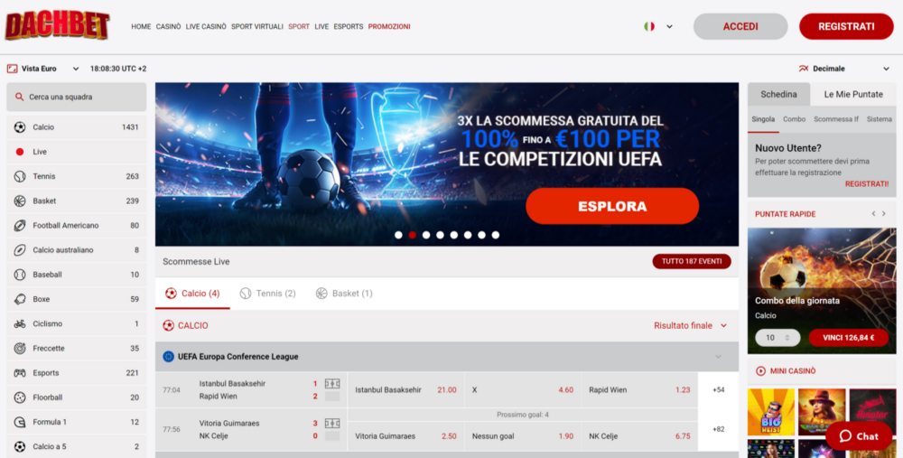 Recensione,Dachbet,Screenshot,Dal,Sito,Ufficiale,Area,Scommesse,Sportive