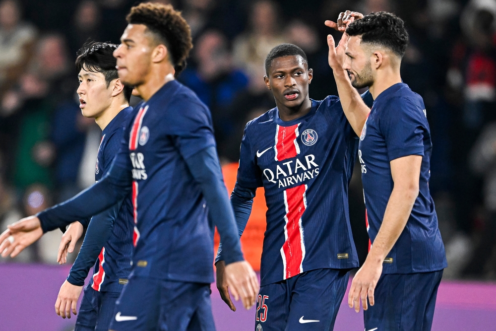 Nuno,Mendes,During,The,Uefa,Champions,League,Match,PSG-Arsenal