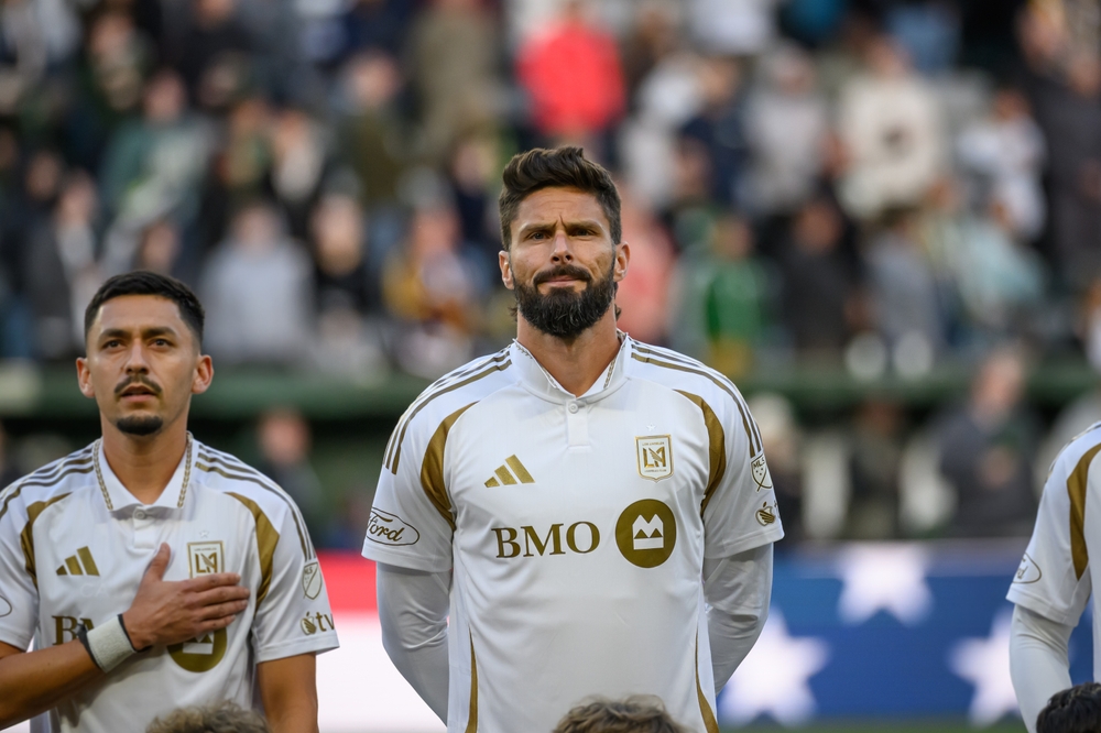 Portland,,Oregon, ,April19th,,2025:,Olivier,Giroud,(#9,Los,Angeles,Los Angeles FC-Club America