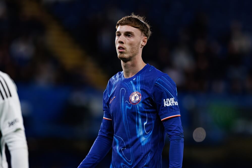 London,,United,Kingdom, ,04,17,2025:,Cole,Palmer,Seen,Chelsea-Los Angeles FC