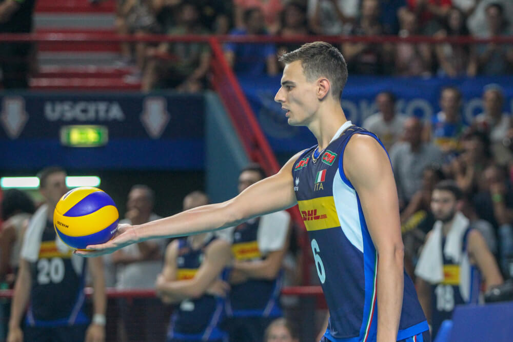 Bari,,Italy,,August,11,2019,Simone,Giannelli,During,The,Torneo,Francia-Italia