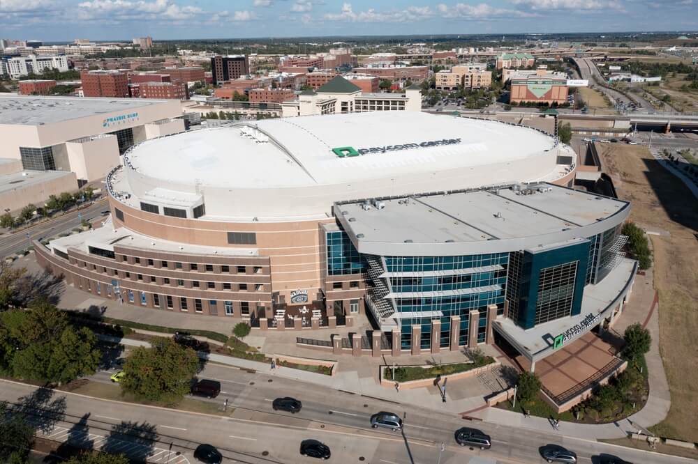Oklahoma,City,,Oklahoma,Usa, ,October,2,,2021:,Aerial,View,Gara,1,OKC-Indiana