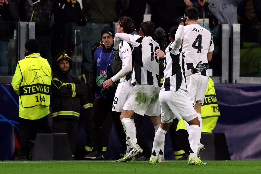 Turin,,Italy, ,December,11,,2024:,Dusan,Vlahovic,Of,Juventus,Juventus-Manchester City