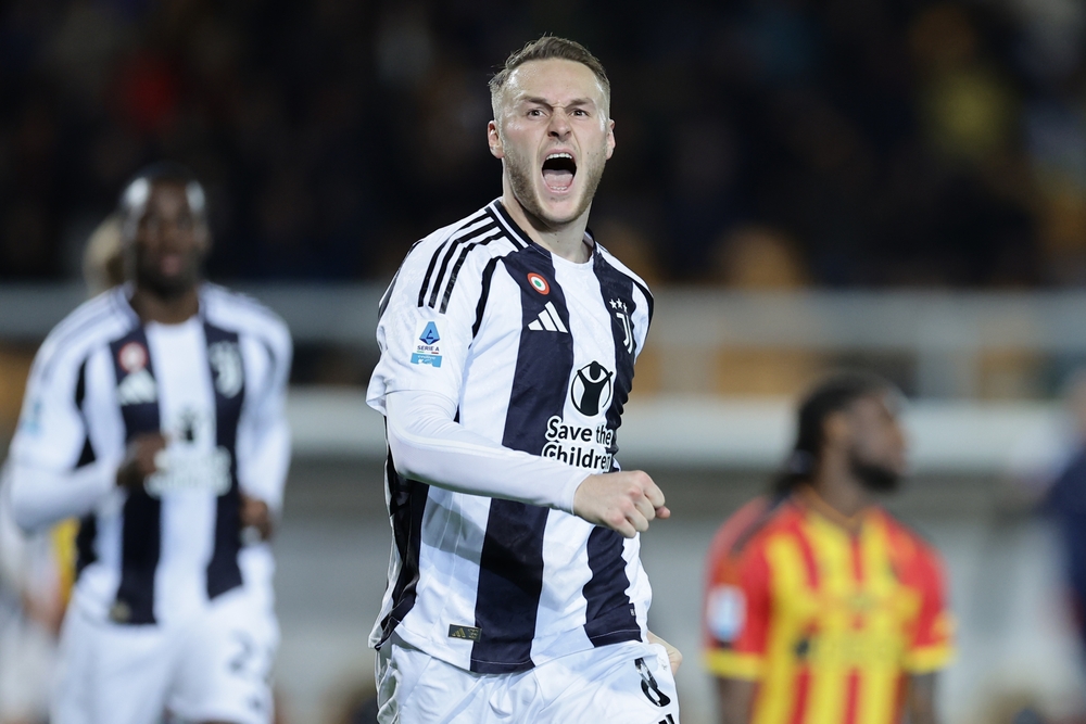 Juventus',Dutch,Midfielder,Teun,Koopmeiners,During,The,Serie,A,Football,Juventus-Wydad AC
