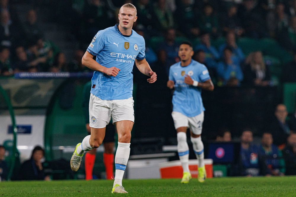 Lisbon,,Portugal, ,11,05,2024:,Erling,Haaland,Seen,During,Manchester City-Al-Ain