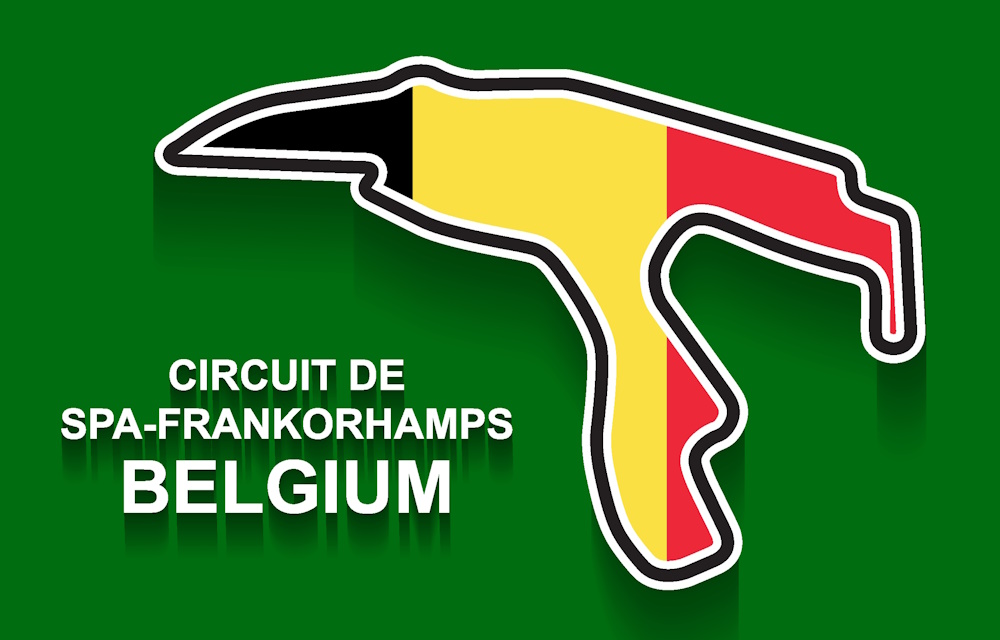 Belgium,Grand,Prix,Race,Track,For,Formula,1,Or,F1,GP,Del,Belgio