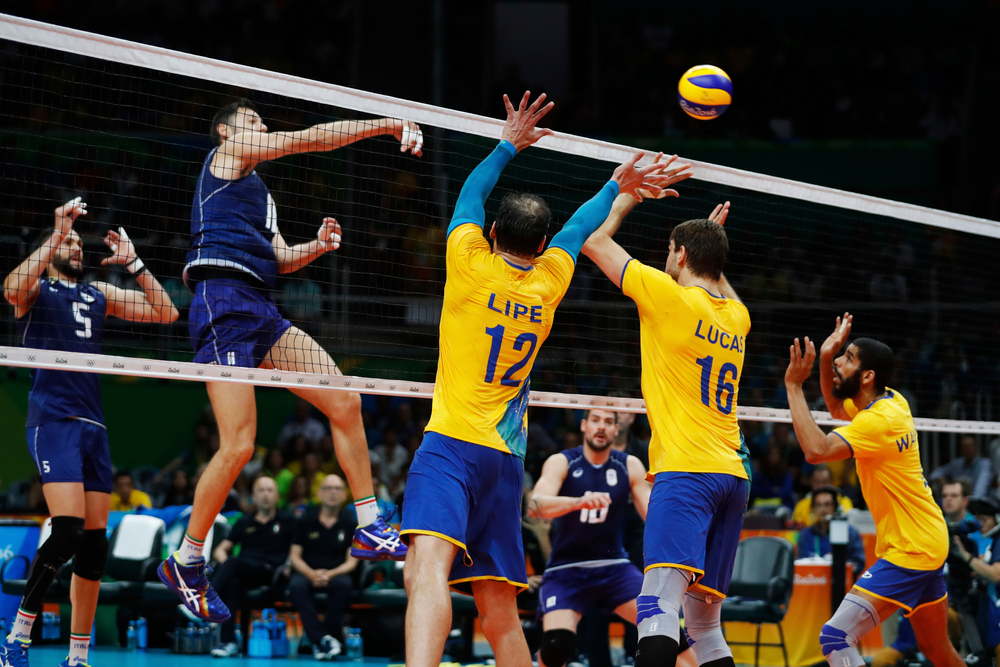 Rio,De,Janeiro,,Brazil,08.21.2016:,Brazilian,Mens,National,Volleyball,Team,Chi,Vincerà,Il,Mondiale,Di,Pallavolo,Maschile,2025