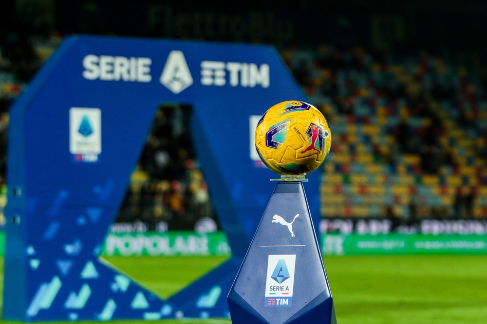 Frosinone,,Italy,6th,November,2023:,Serie,A,Puma,Official,Ball,Chi,Vincerà,La,Serie,A,2025/2026