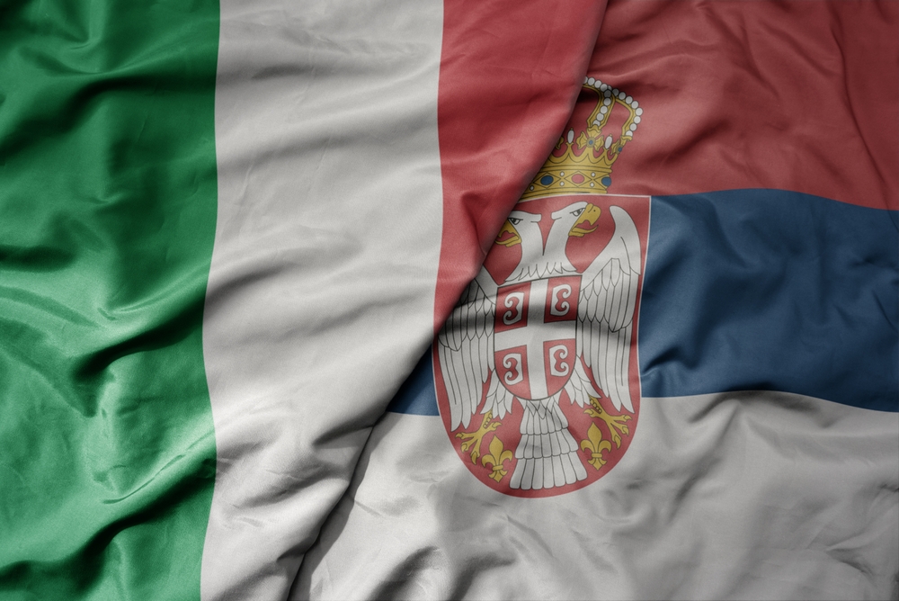 Big,Waving,National,Colorful,Flag,Of,Italy,And,National,Flag,Italia-Serbia
