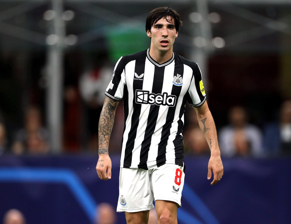 Milan,,Italy, ,September,19,,2023:,Sandro,Tonali,Of,Newcastle,1a,Giornata,Di,Premier,League