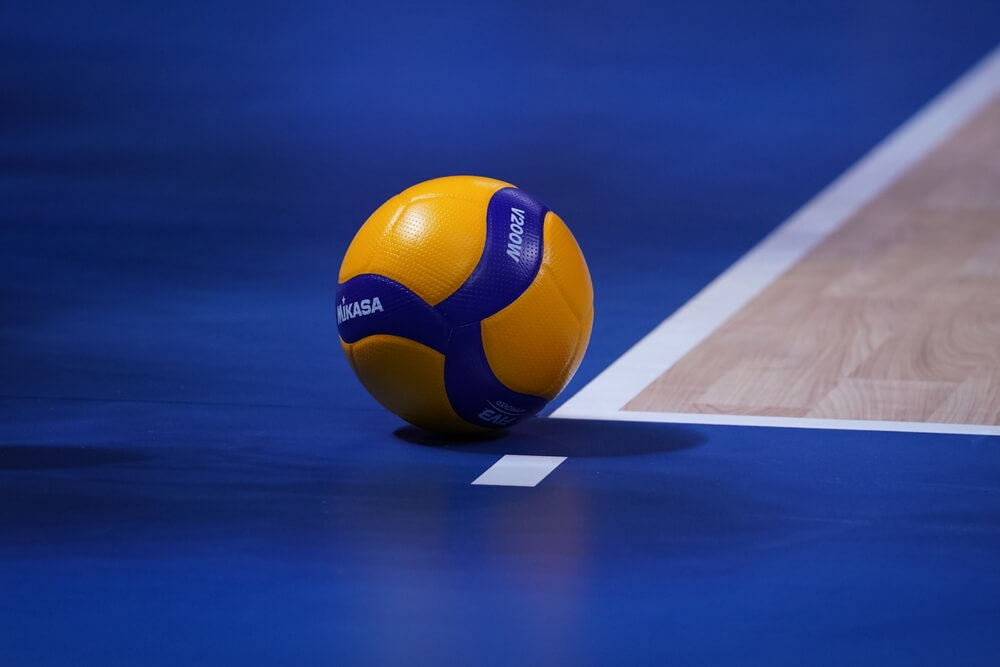Ankara,,Turkiye, ,July,13,,2022:,Mikasa,V2000w,Ball,In,Brasile-Slovenia 