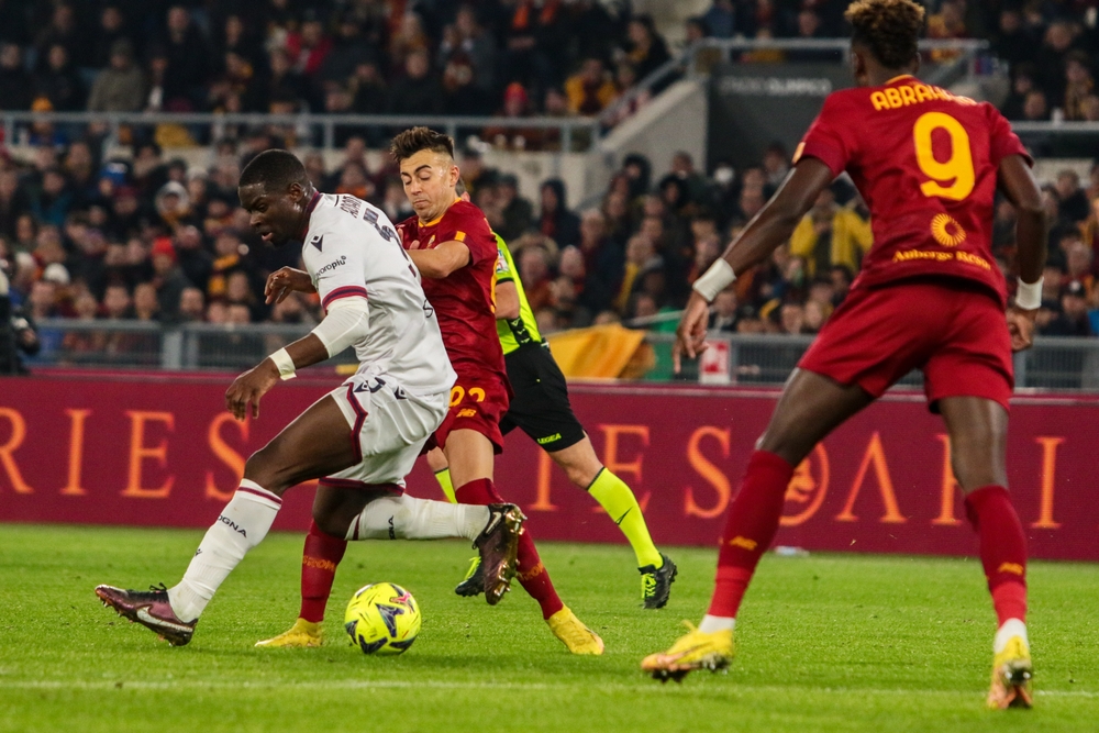Rome,,Italy,4th,January,2023:,Adama,Soumaoro,Of,Bologna,Fc,Roma-Bologna