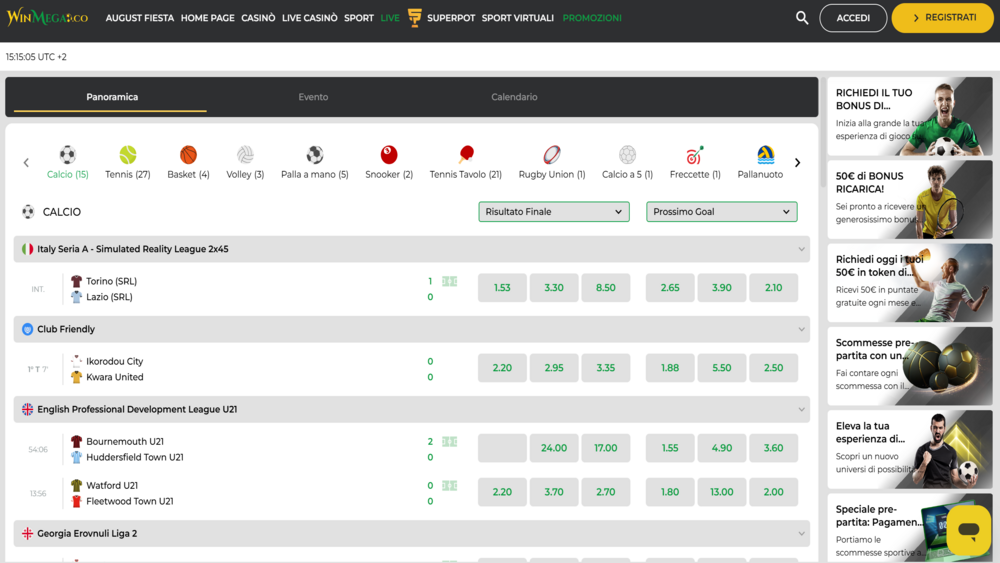 WinMega,Live,Betting
