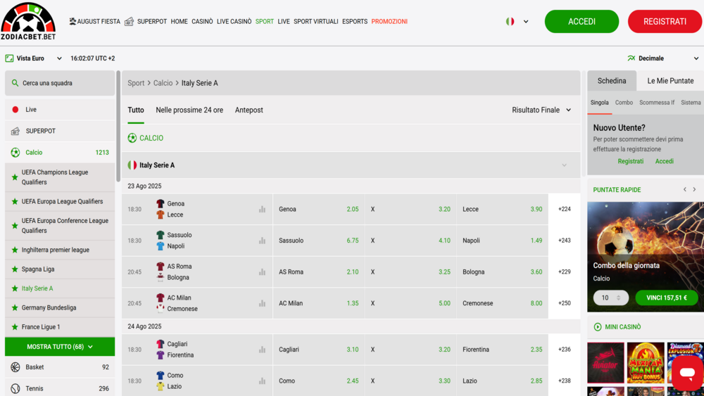 Zodiacbet,Sportsbook