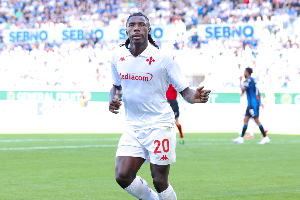 Italy,,Bergamo,2024,09,15:,Moise,Kean,(fiorentina),Scores,And,Capocannoniere,Della,Serie,A,2025/26