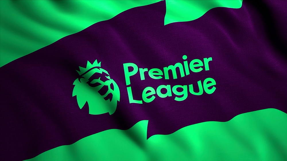 English,Premier,League,Epl,Logo,Waving,Flag.,Motion.,Lion,With,6a,Giornata,Di.Premier ,League