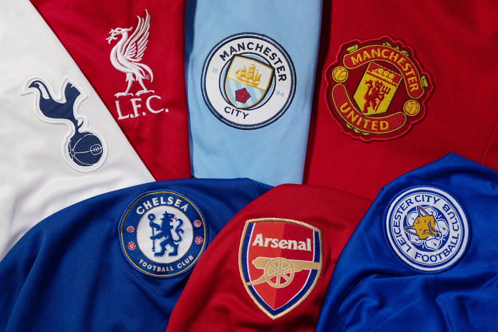 Bangkok,thailand september,24:,Epl,Premier,League,Big,7,Team,Crests(,Liverpool,7a,Giornata,Di,Premier,League