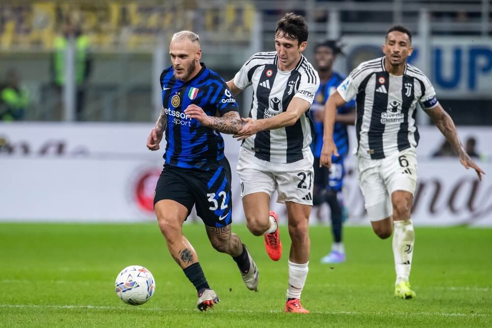 Milan,,Italy.,Giuseppe,Meazza,Stadium,In,San,Siro.,27,October,Juventus-Inter
