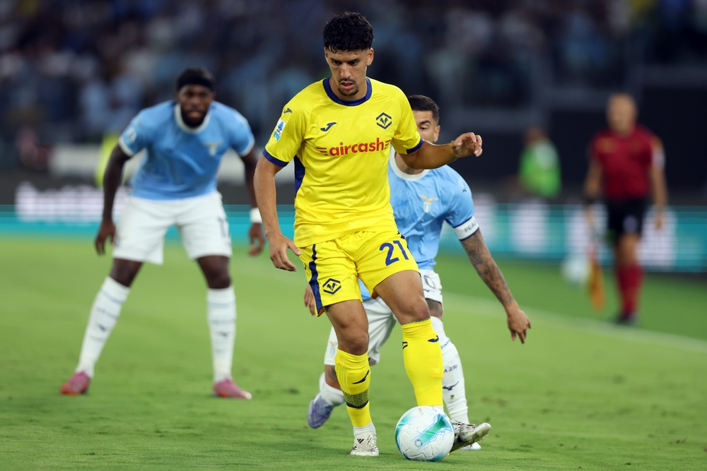 Rome,,Italy,31,August,,2025:,Abdou,Harroui,Of,Verona,Seen,Verona-Cremonese