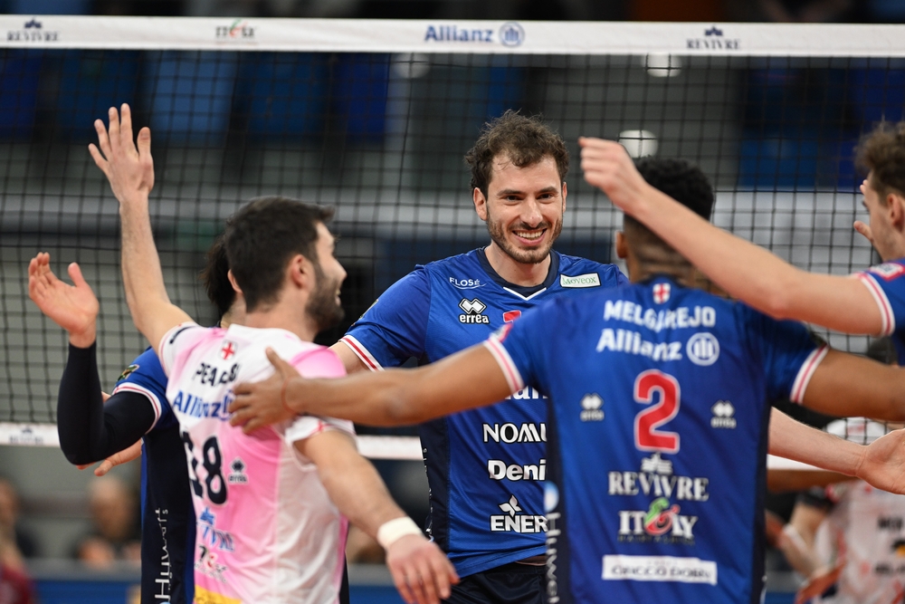Superleague,Volleyball,Championship,Serie,A,Men,2022 2023,Playoff,Quarter,Finals,Power Volley-Vero Volley