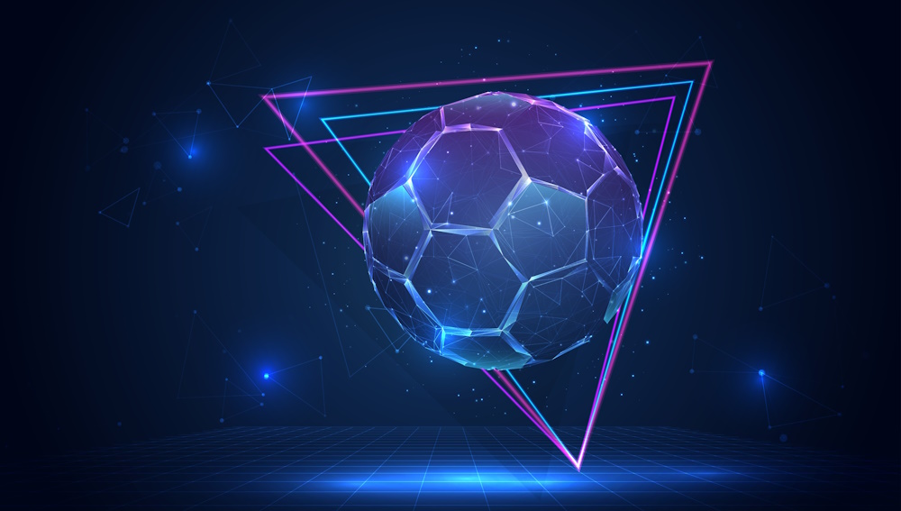 Vector,3d,Soccer,Ball,On,Blue,Background,In,Virtual,Space,capocannoniere della Serie B brasiliana 2025
