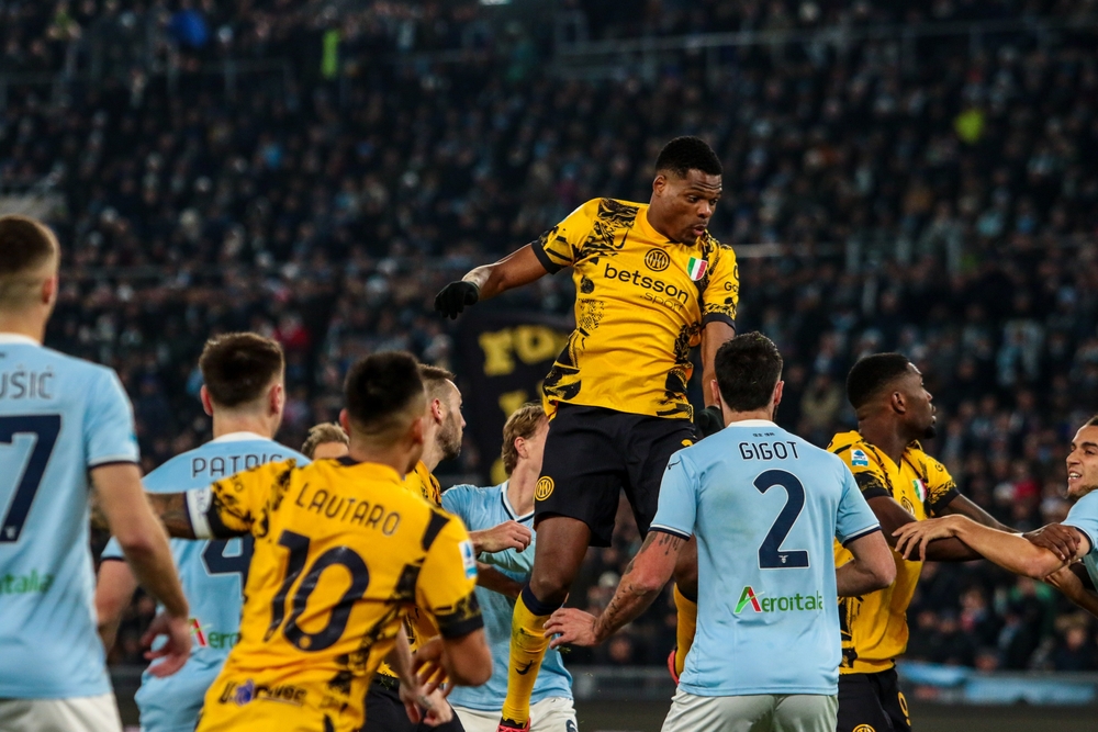 Rome,,Italy,17th,December,2024:,Denzel,Dumfries,Of,Inter,Fc,10a giornata di Serie A