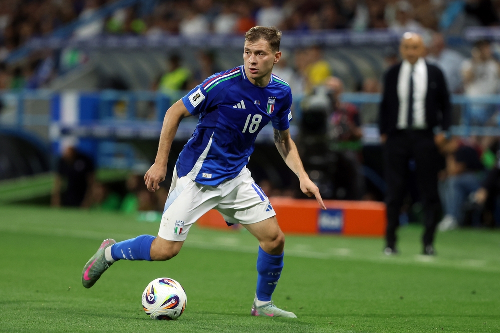 Reggio,Emilia,,Italy,June,9,,2025:,Nicolo,Barella,Of,Italy,Moldavia-Italia