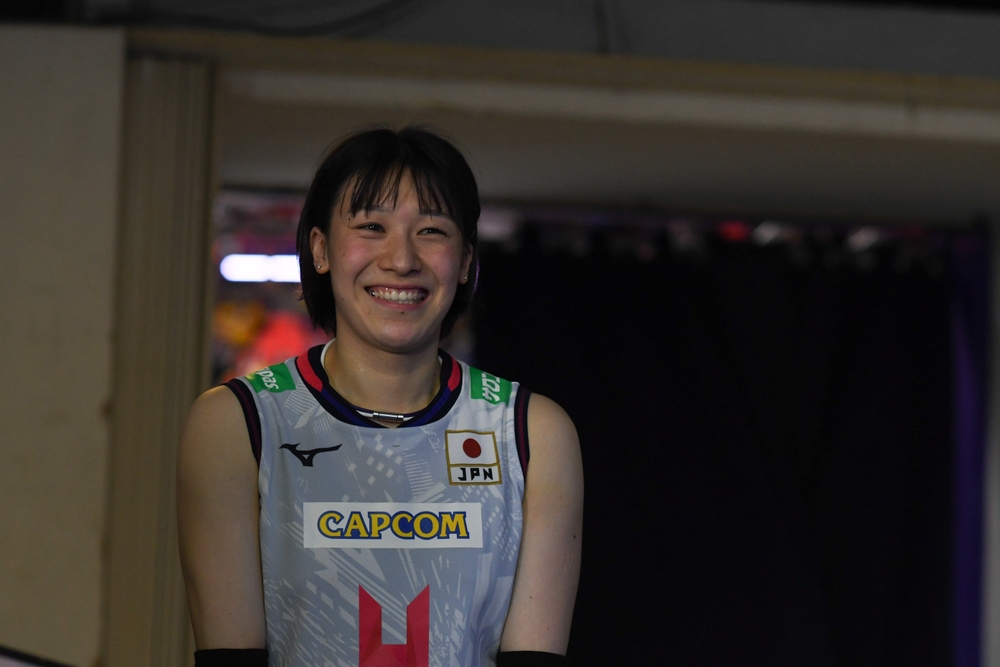 Bangkok thailand 1july2023:mayu,Ishikawa,#4,Player,Of,Japan,In,Action,During,Vnl2023,Vero Volley-Novara