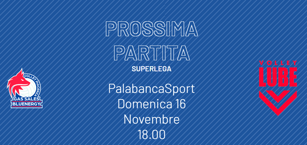 PiacenzaLube SuperLega pallavolo maschile,Piacenza-Lube
