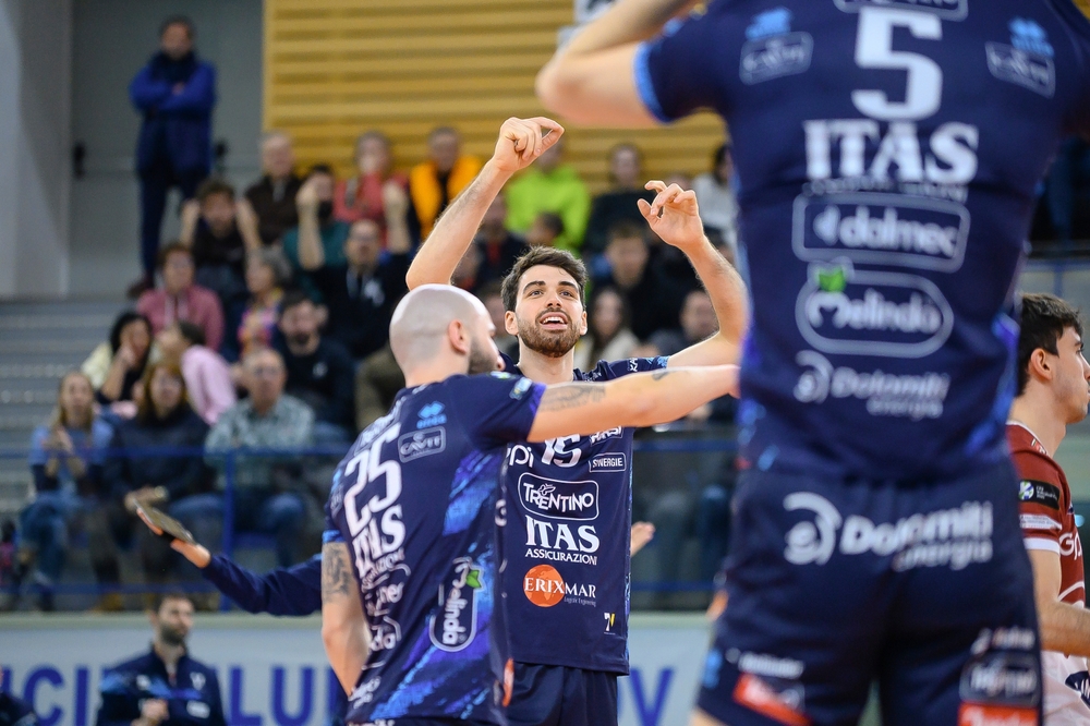Brasov,,Romania,,15.01.2025,,Volleyball,Player,During,The,Game,Between,Csm,Trentino-Vero Volley